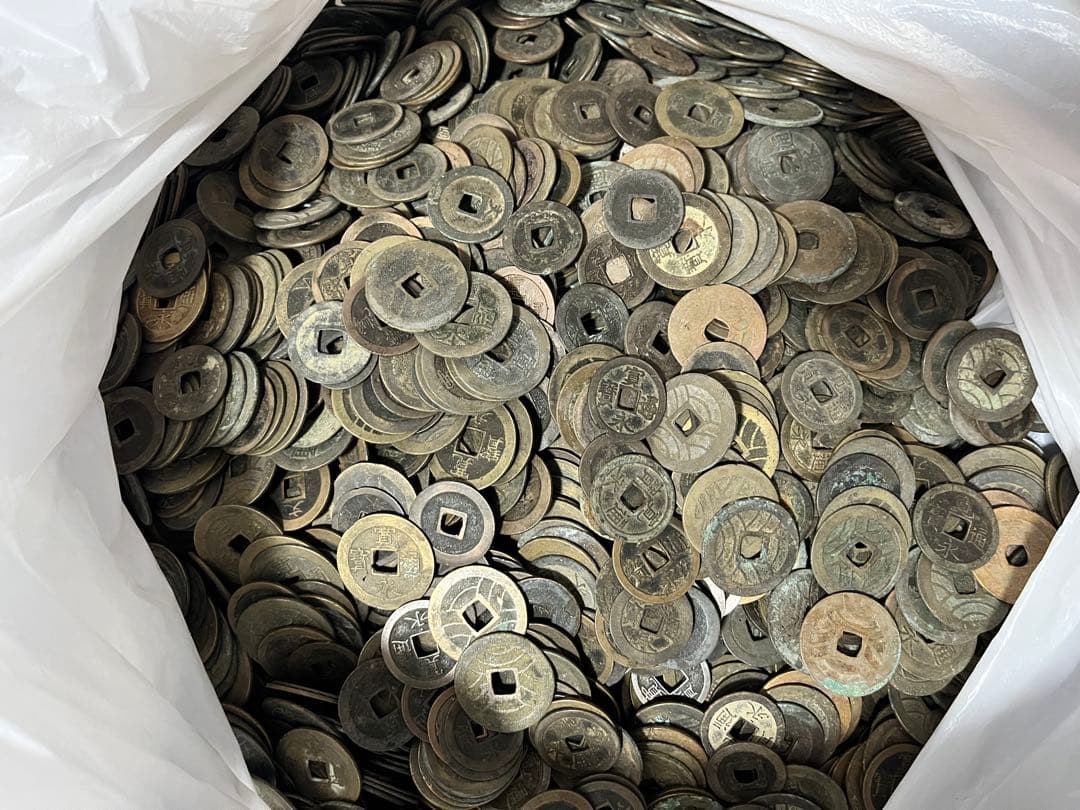 日本穴銭寛永通宝 12.79kg以上まとめ売り大量古銭 硬貨