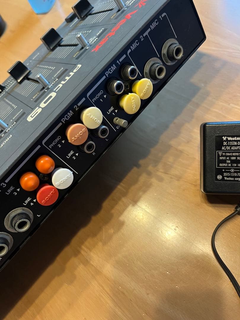 DJミキサー　Vestax PMC09 ビンテージ