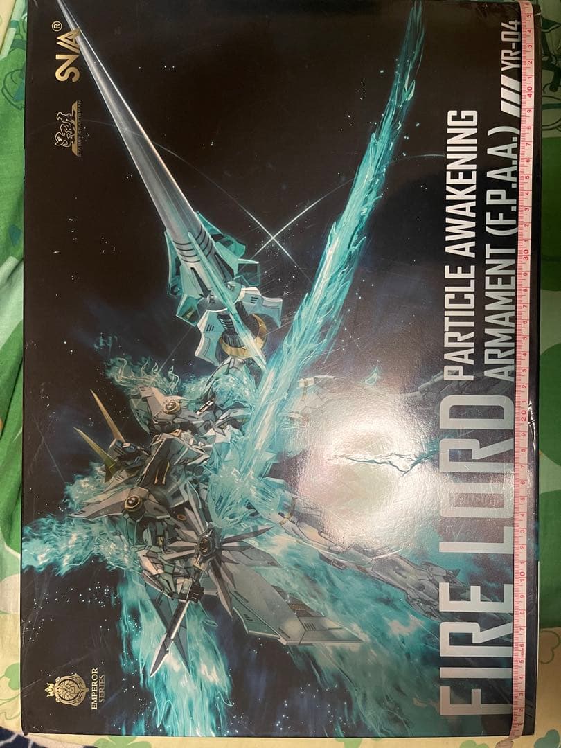 1/100 蒼炎の魂 FIRE LORD 青煌粒子覚醒武装 炎皇 未組み立て