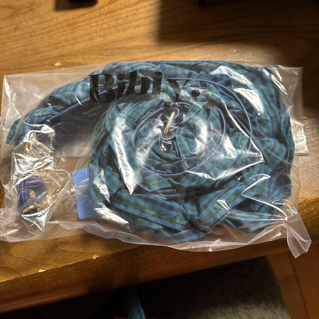 ファミリア×bibiy フリルショルダーストラップ 緑