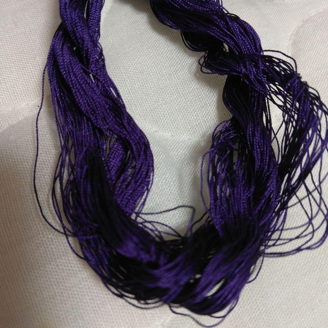 組紐製作用絹糸