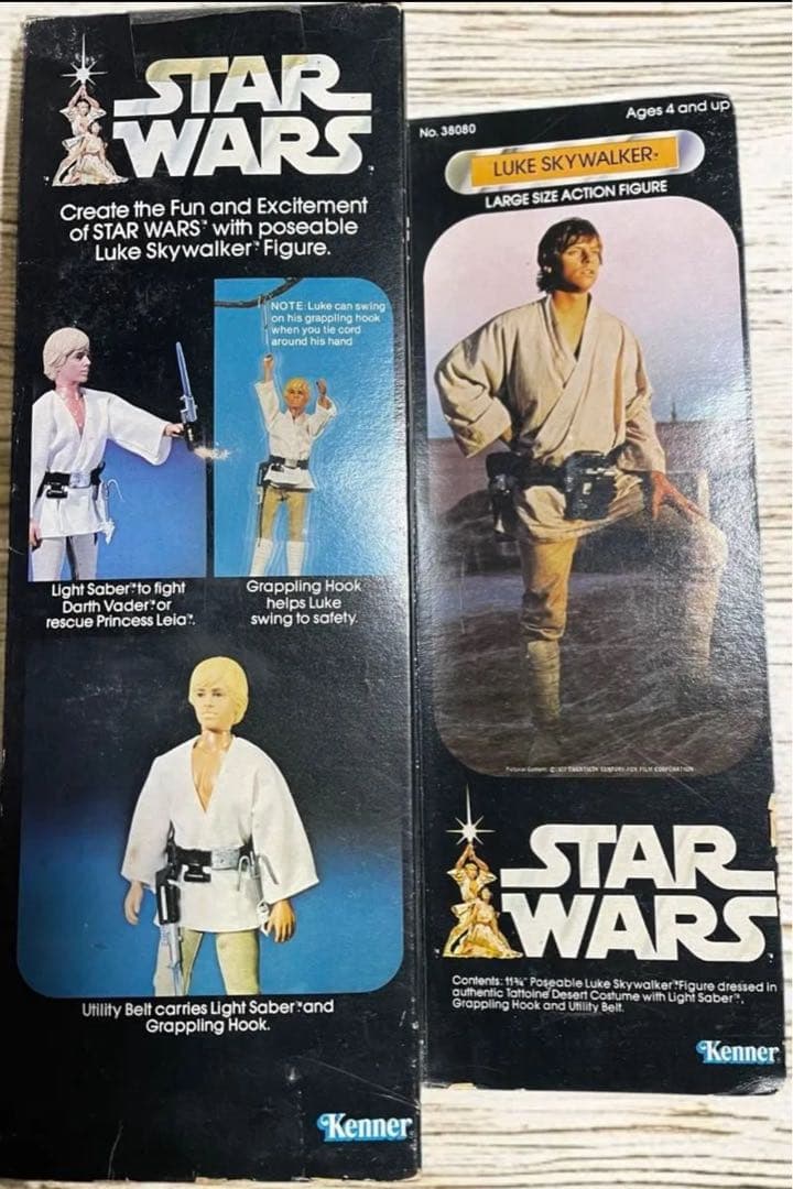 オールドケナー12inLuke SkayWalkerコンプ美品 スターウォーズ