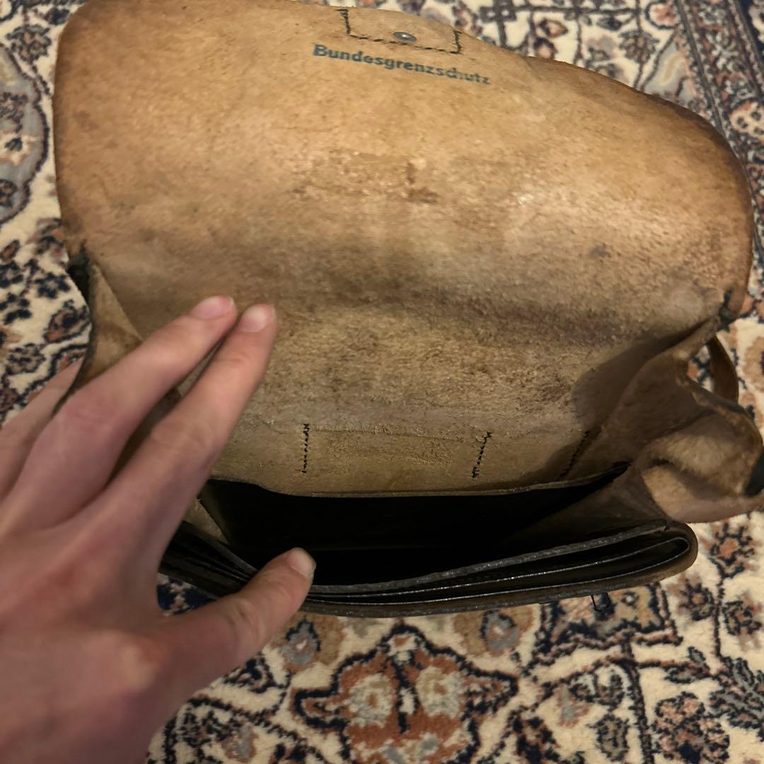 1955 ドイツ国境連邦警備隊　マップケース　ヴィンテージ
