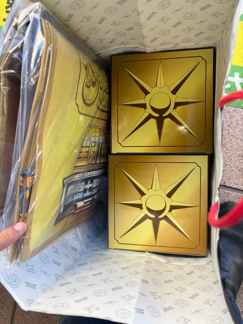 新品未開封　聖闘士聖衣神話EX ジェミニサガ レオアイオリア リバイバル版