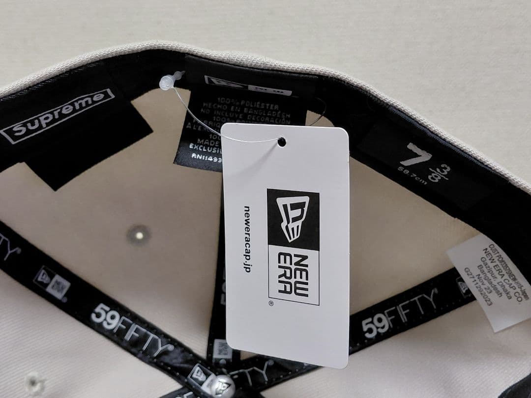 【新品未着用】Supreme　Gold Cross　S Logo　New Era