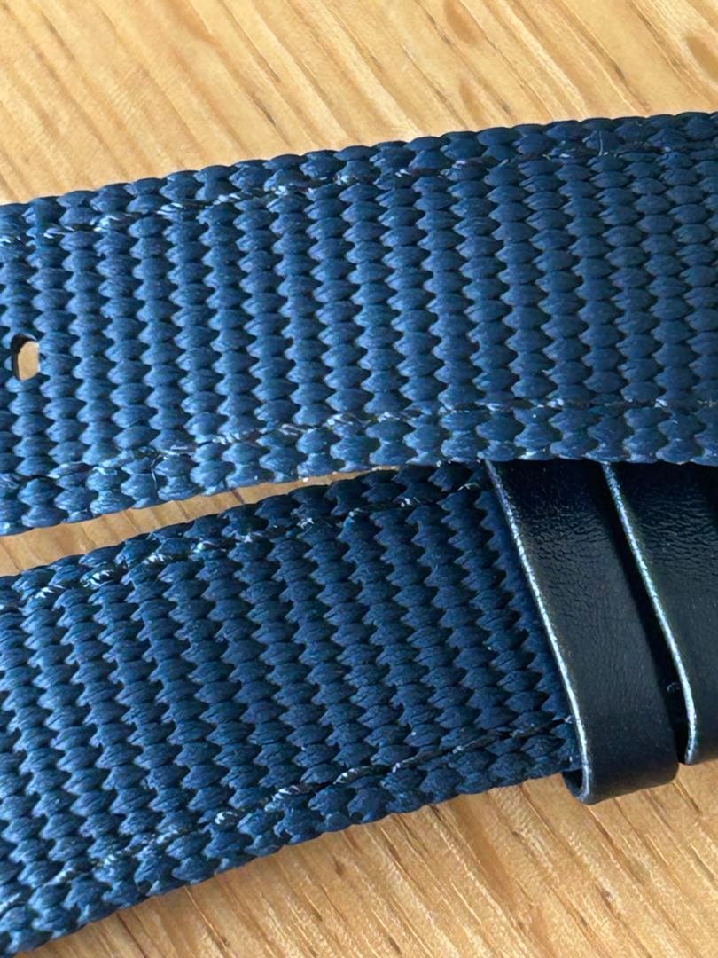 週末限定価格AUDEMARS PIGUE CODE用ネイビーラバーベルト純正