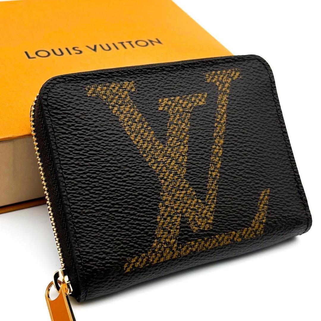 【ほぼ未使用】ルイヴィトン モノグラム ジャイアント ジッピー パース