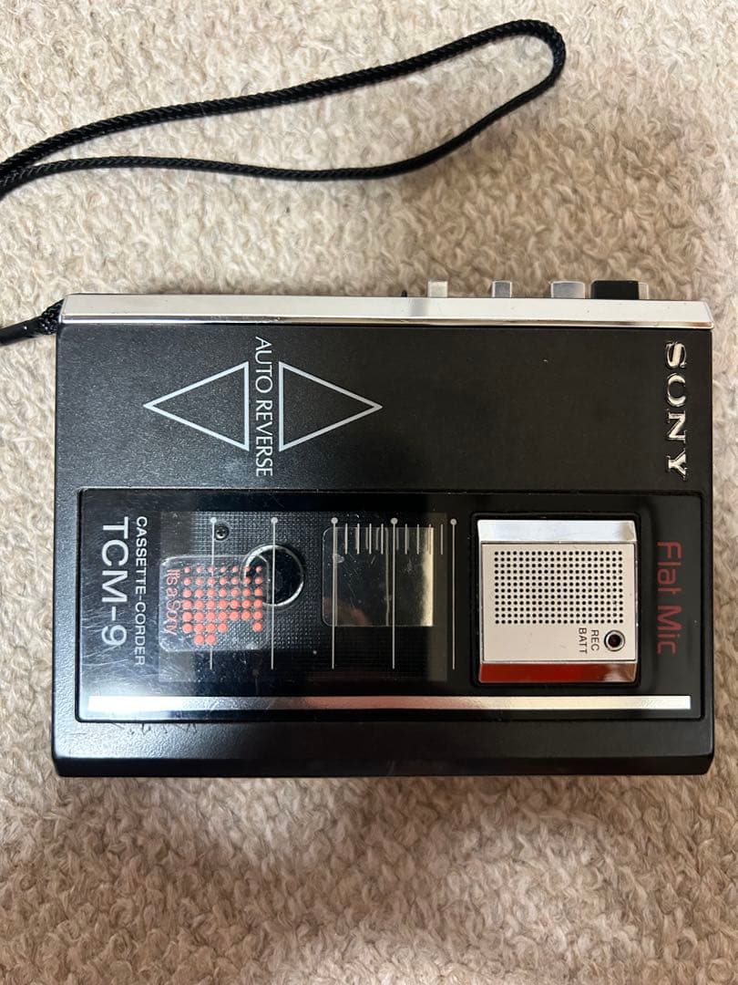 SONY TCM-9 カセットプレーヤー