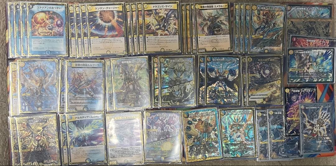 デュエルマスターズ　引退品　11デッキ　約7000枚　　早い者勝ち