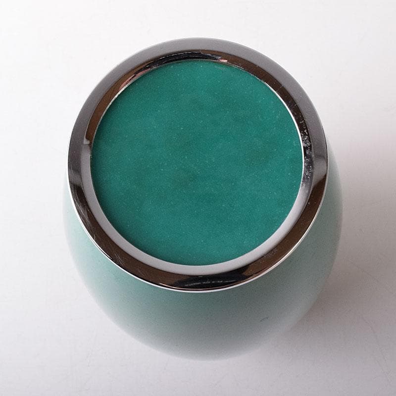 七宝焼　諸官庁御用達　野口製作所　花文　花瓶　共箱　M　R8356