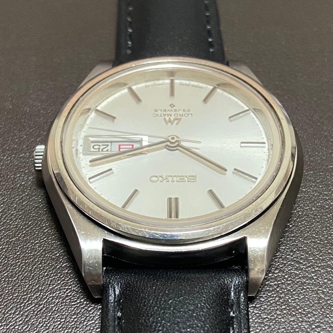 SEIKO ロードマチック LM 56系 新品Sガラス 精度良好 1971.Ju