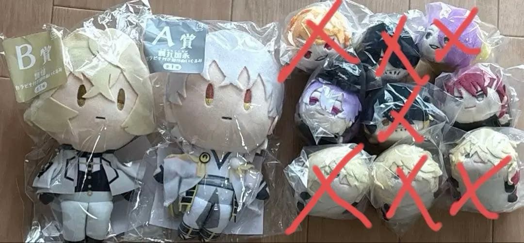 刀剣乱舞　もちもちマスコット　御伴散歩　さんぽ　ぬいぐるみ　セット