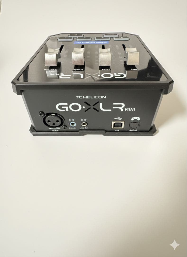 TC-HELICON GoXLR Mini 配信者向けオーディオインターフェース