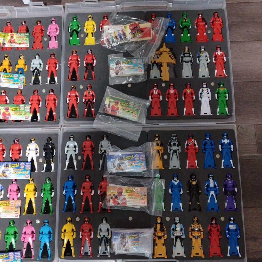 レンジャーキー　セット　ガチャ食玩　01.02.03.04.05.1-7　貴重品