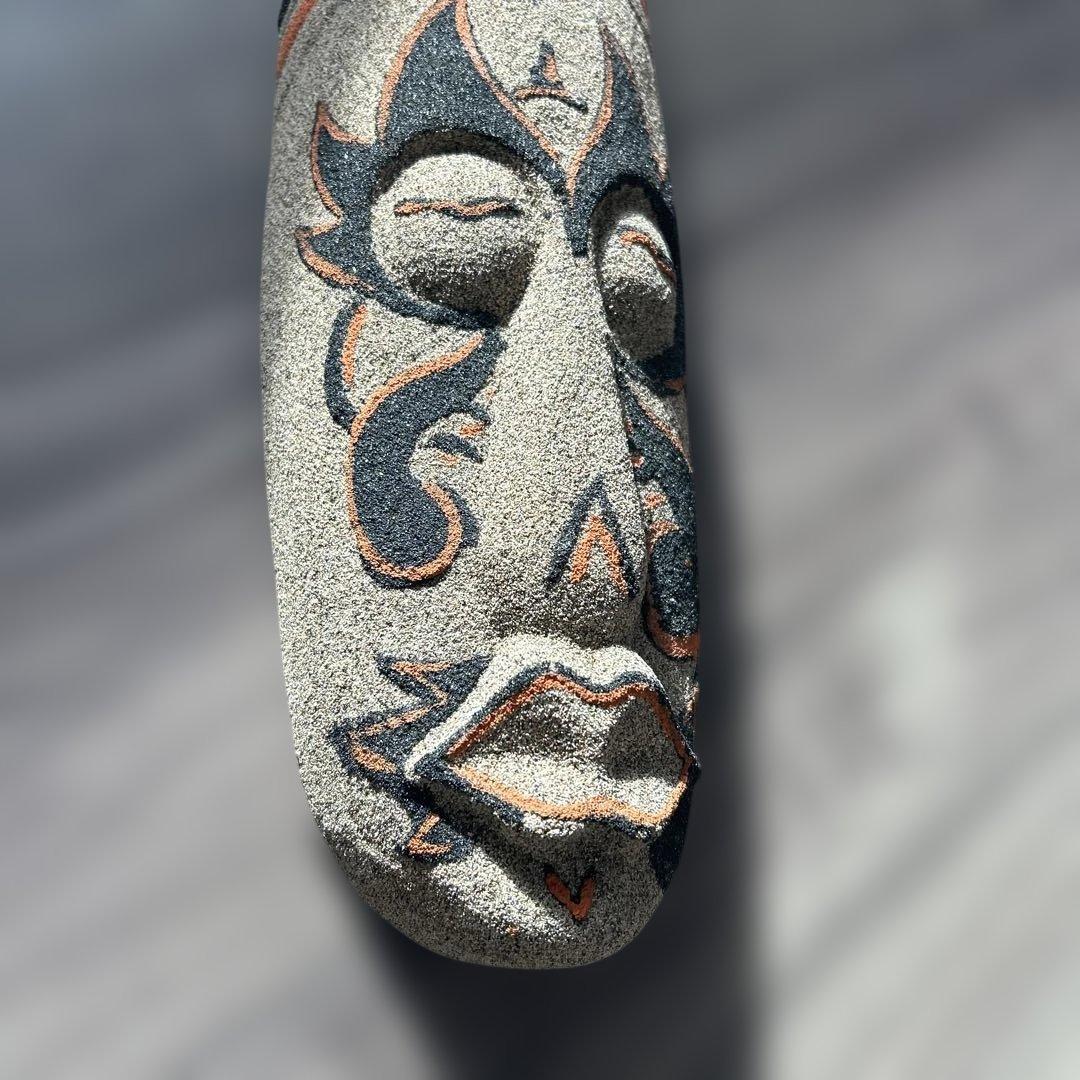 アフリカ　お面　民族　壁掛け　壁飾り　4点セット