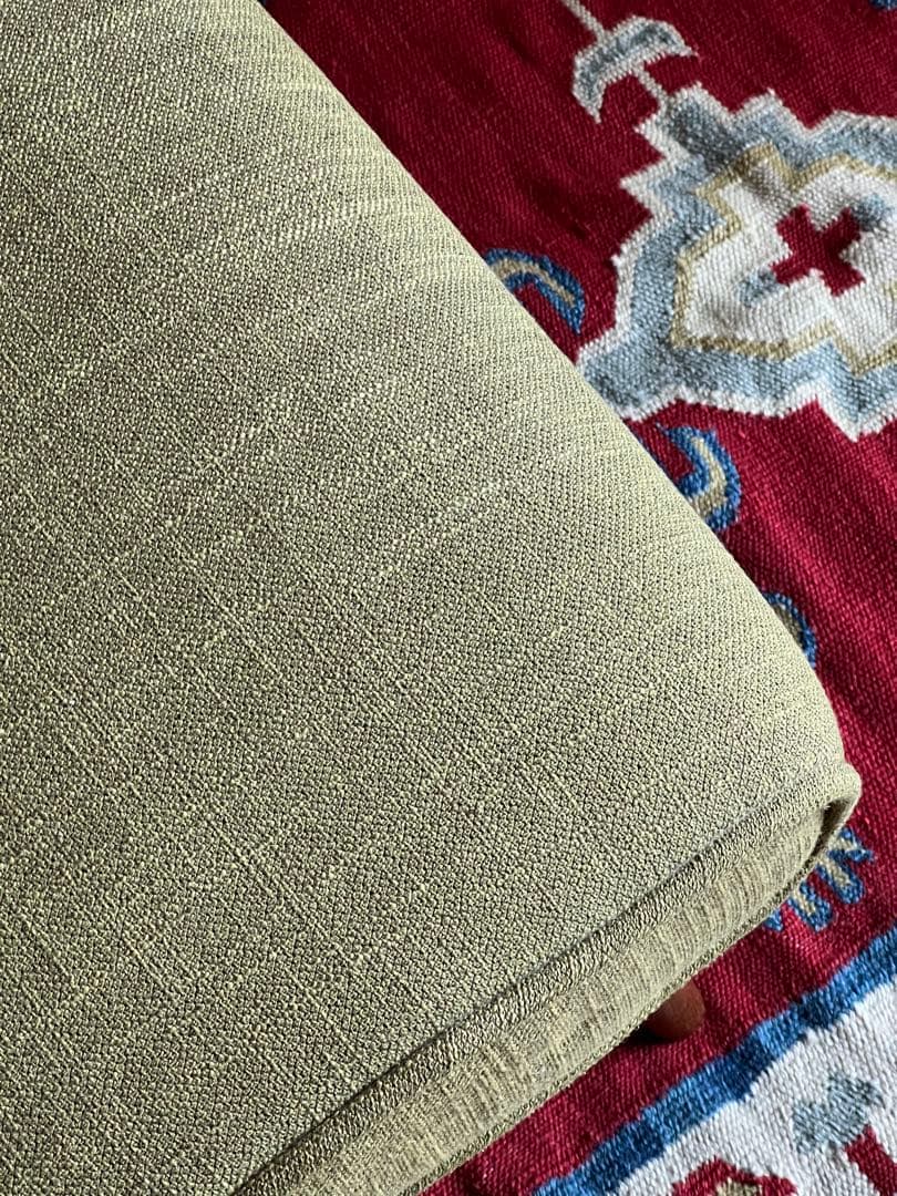 unico ROY オットマン オリーブグリーン