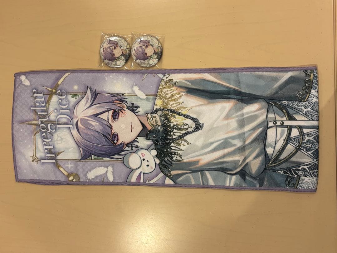 いれいす 初兎 受注生産 限定品 タオル 缶バッジ2個セット