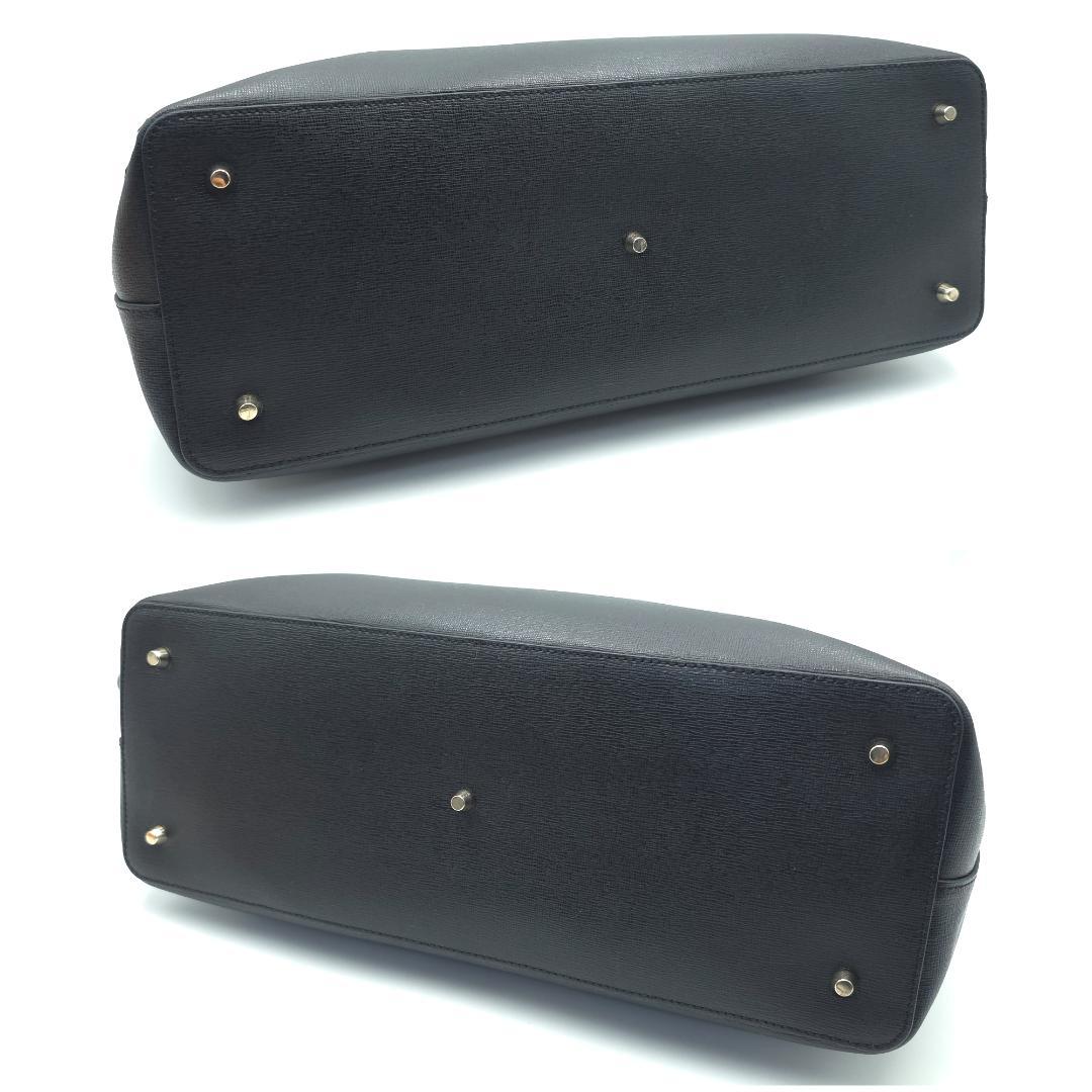 未使用 FURLA フルラ 2WAY テッサ ハンドバッグ ショルダー ブラック