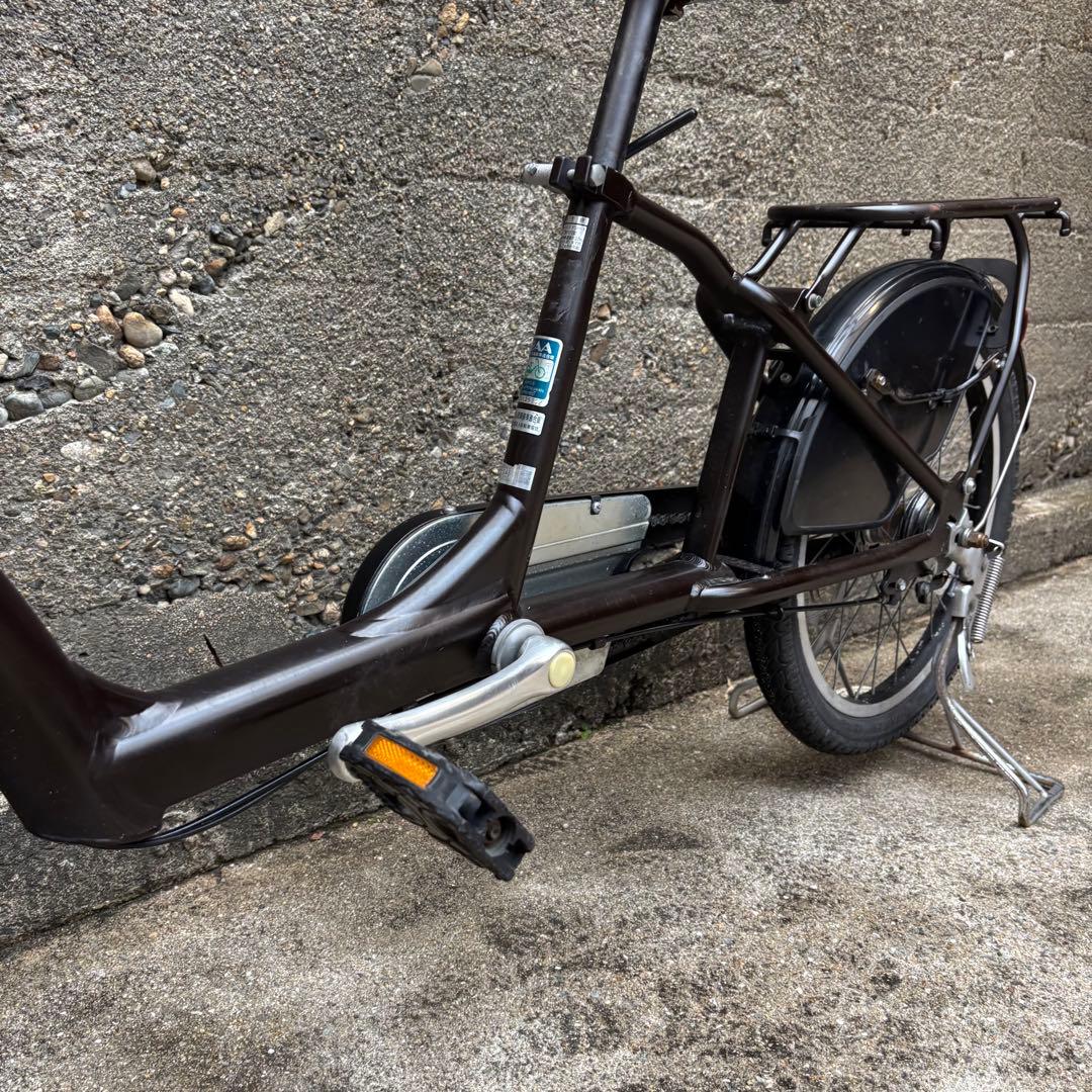 お買得！年式不明ブリヂストンアンジェリーノ非電動20インチ子乗せ自転車