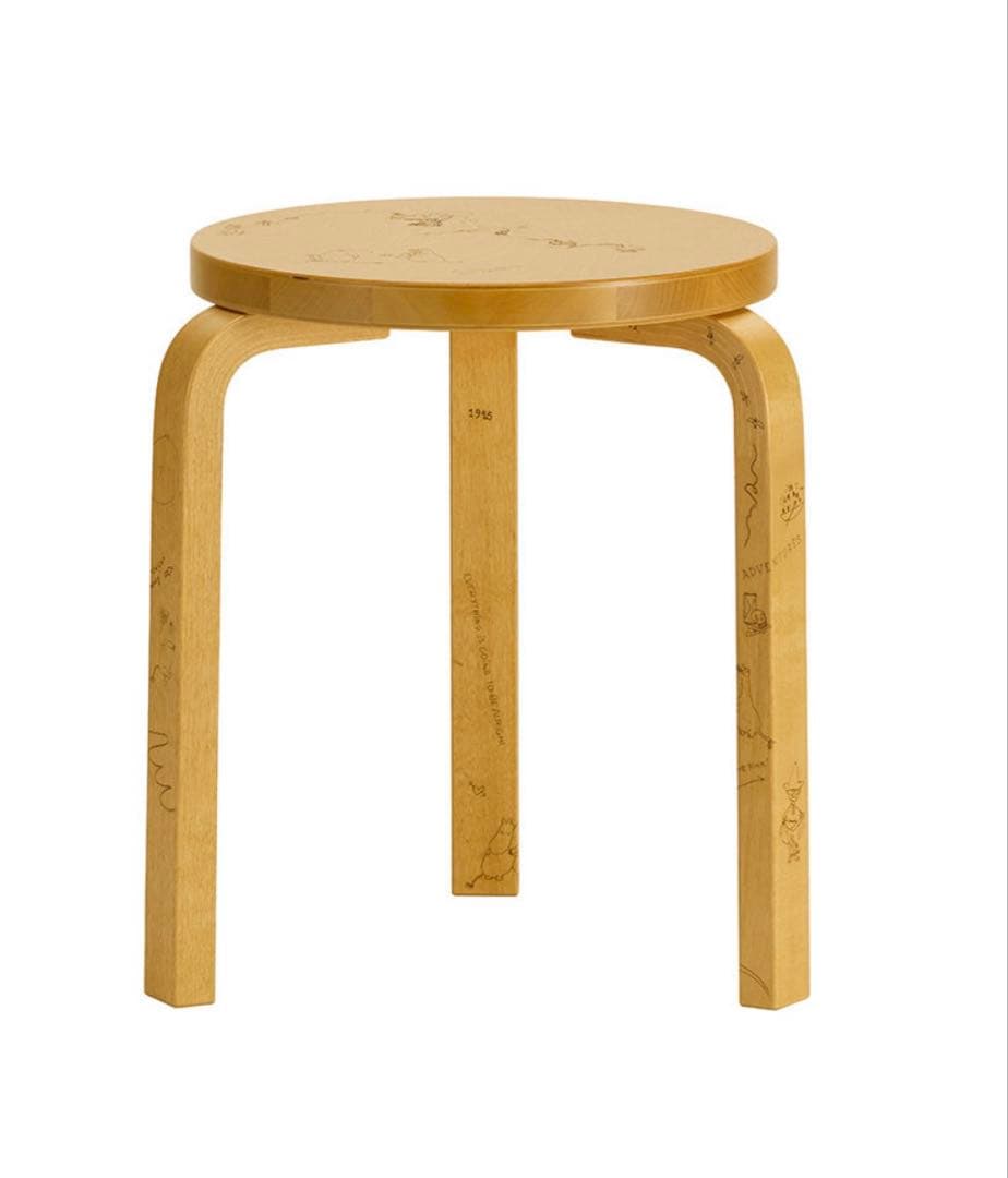 ★新品未使用品★Artek + Moomin アルテック＋ムーミン　スツール60