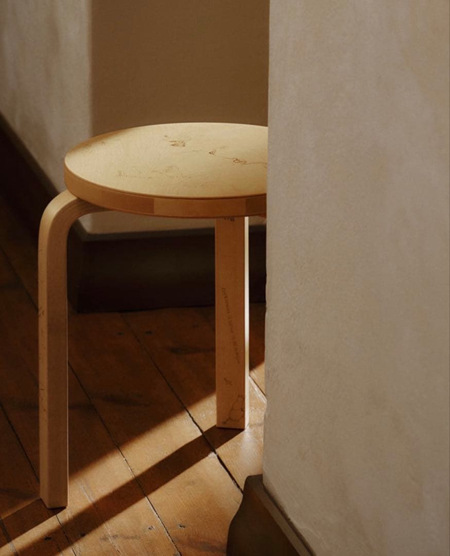 ★新品未使用品★Artek + Moomin アルテック＋ムーミン　スツール60