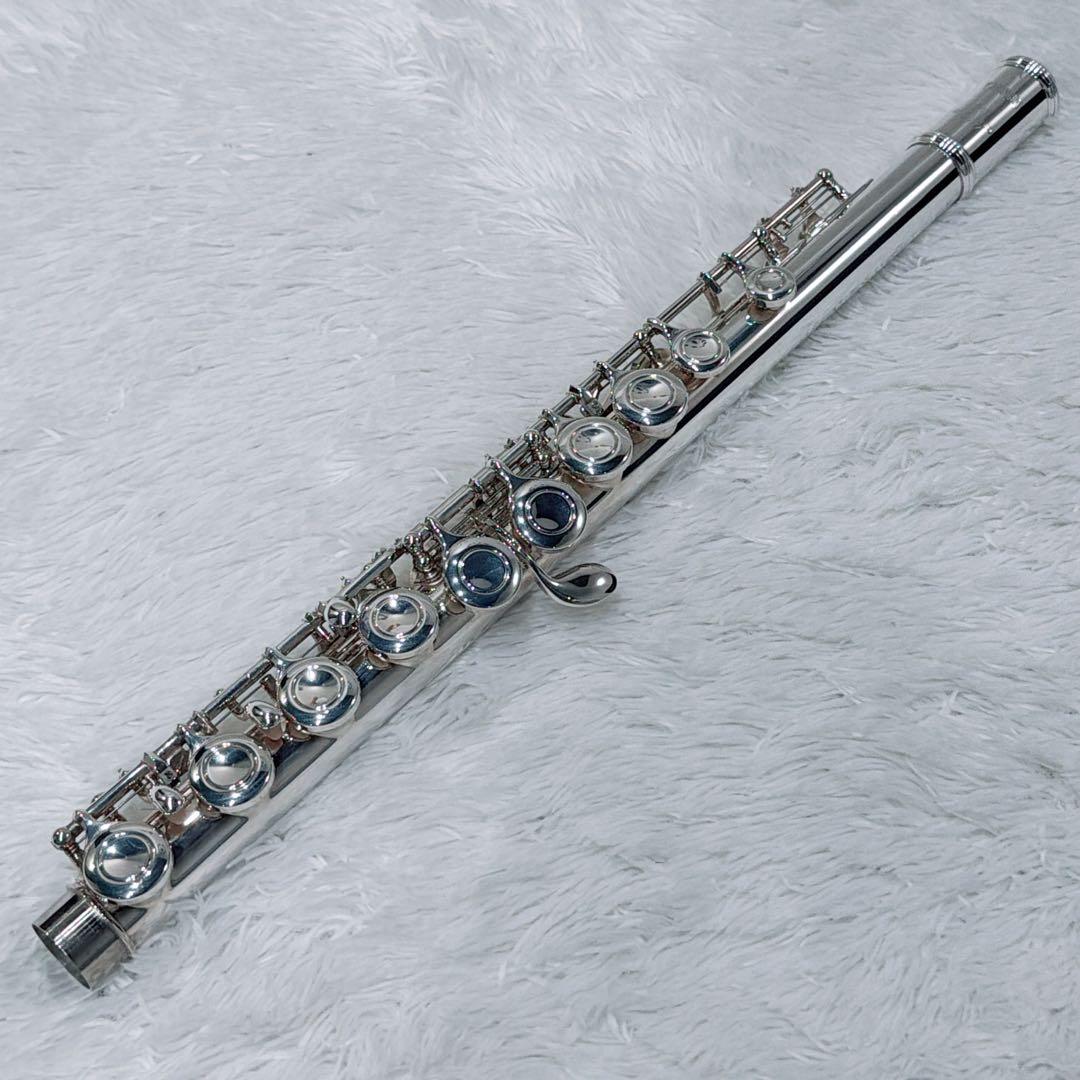 【磨き済】YAMAHA YFL-221 フルート 後期モデル Eメカ 銀メッキ