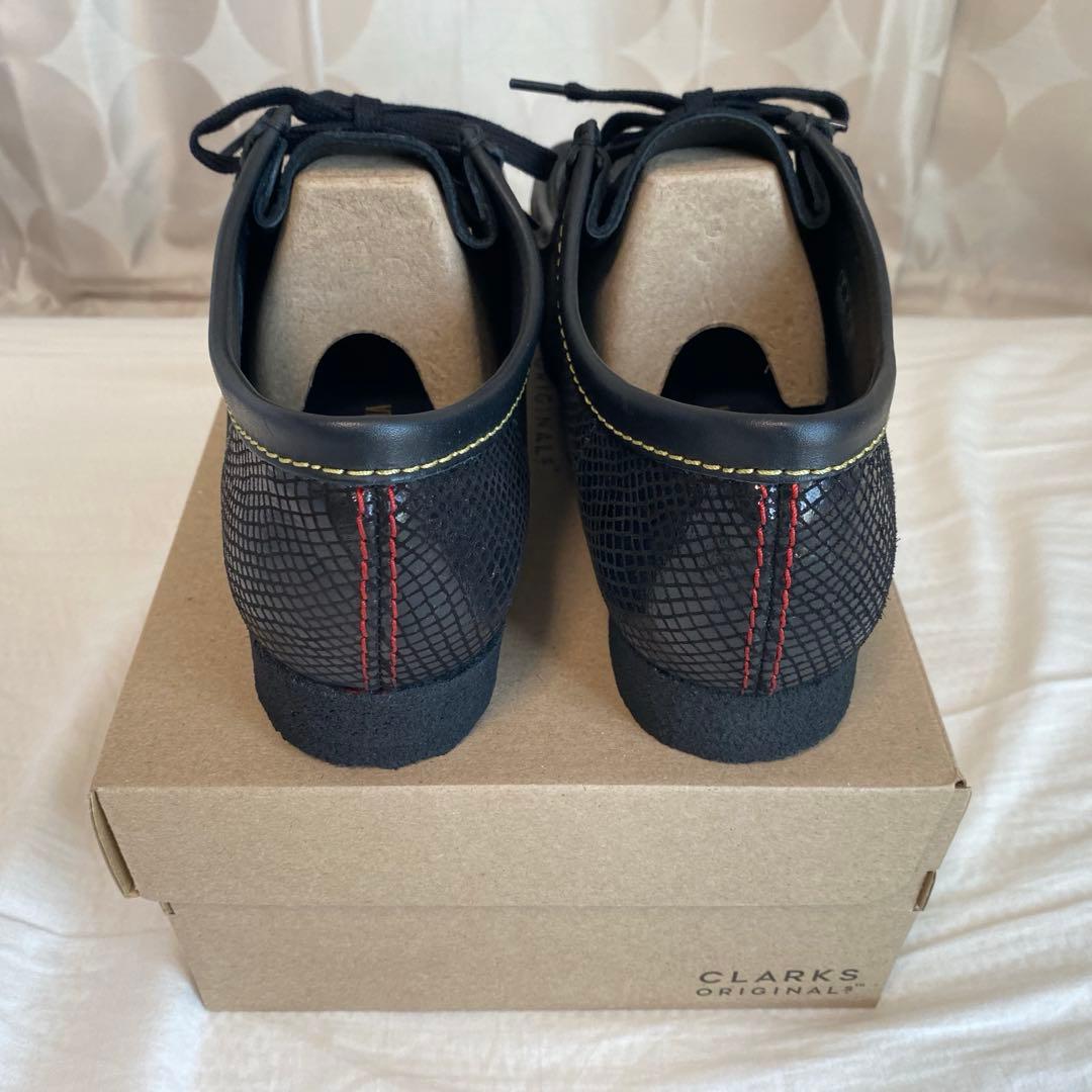 靴 CLARKS WACKO MARIA WALLABEE SNAKE