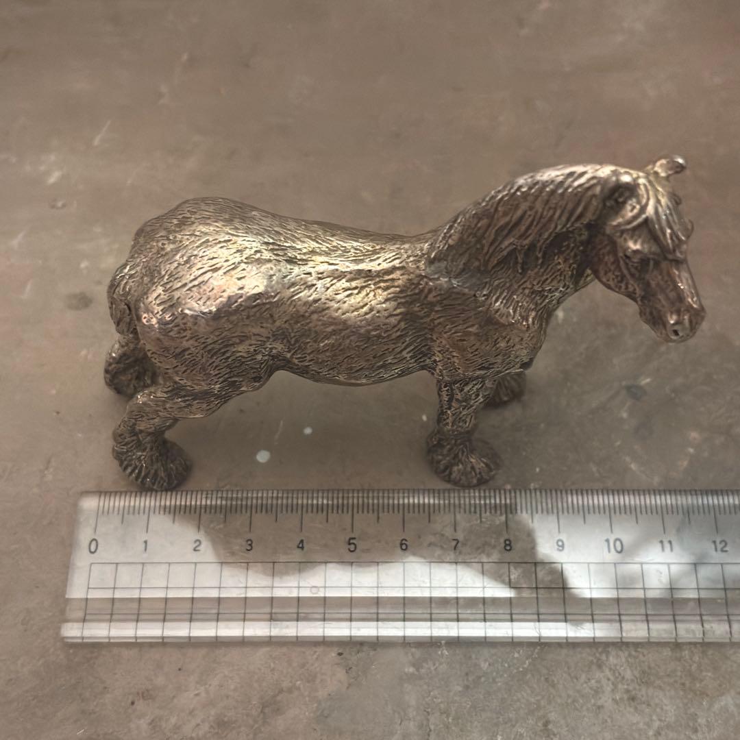 輓馬　馬　シャイヤー　クライスデール　アンティーク　イギリス製　オブジェ