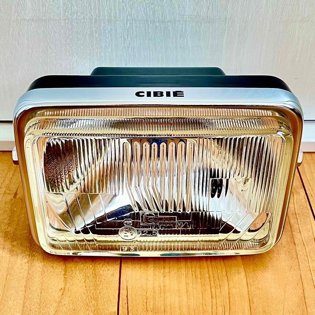 シビエ CIBIE 角型 ヘッドライト CBR400F 当時物 角目 マーシャル