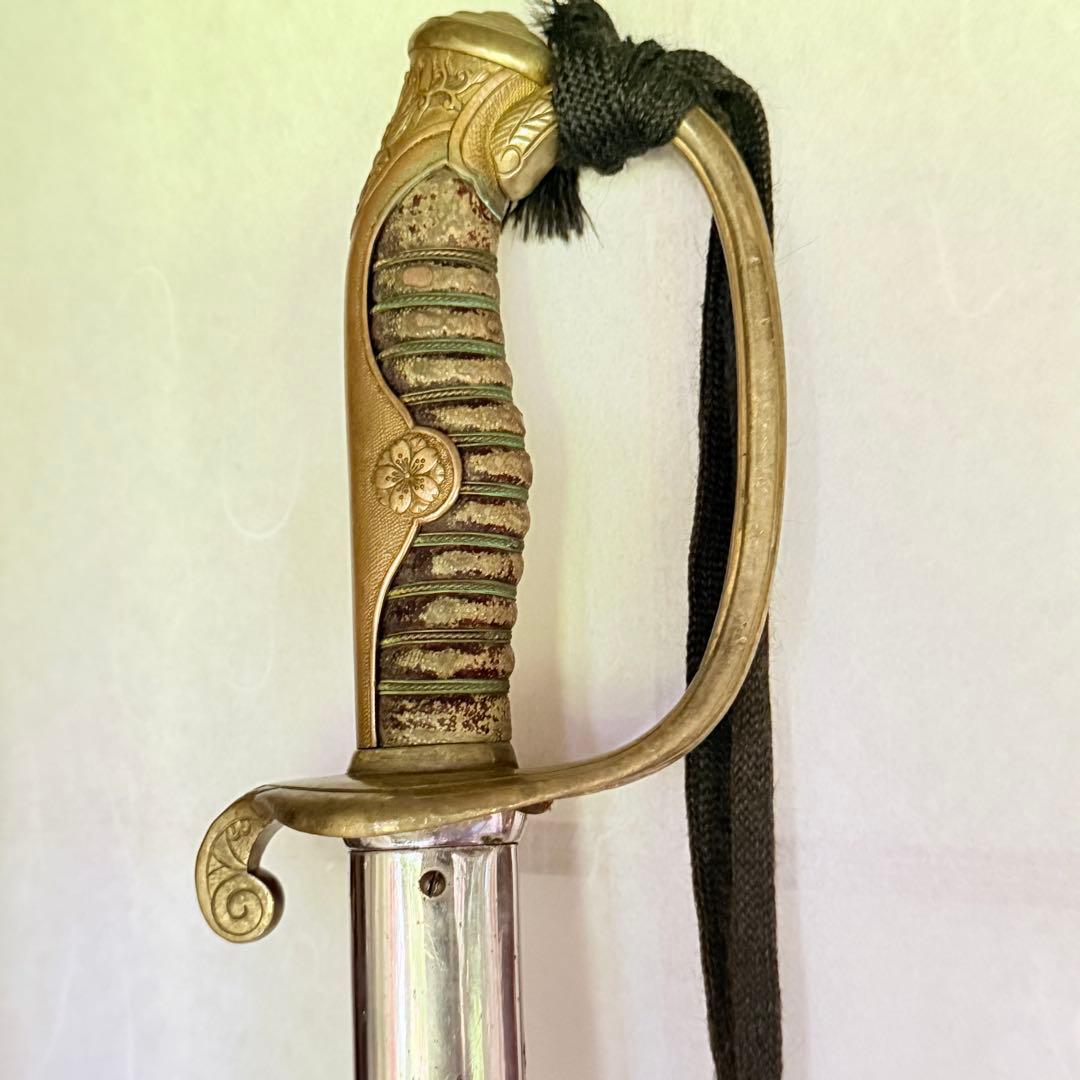 超限定お値下げ2日20時迄‼️特別‼️旧日本軍　大日本帝国陸軍　刀緒付模造刀袋付②