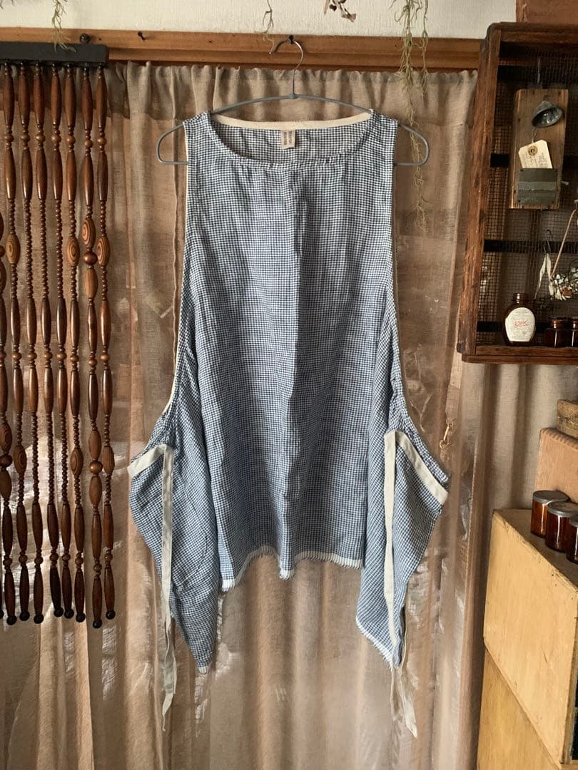 １・作家さんハンドメイド リネン2点セット