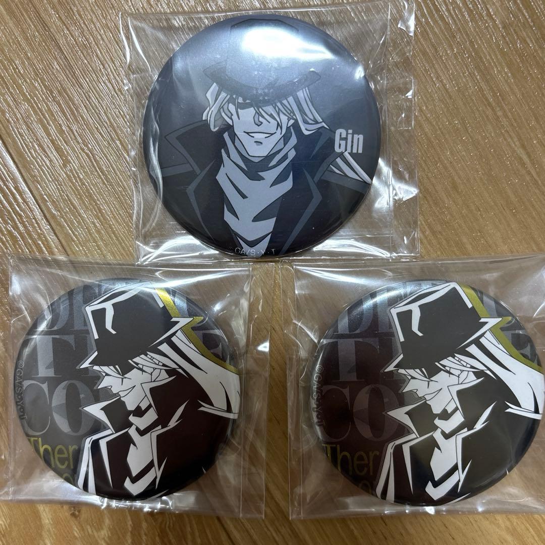 名探偵コナン　ジン　缶バッジ　まとめ売り