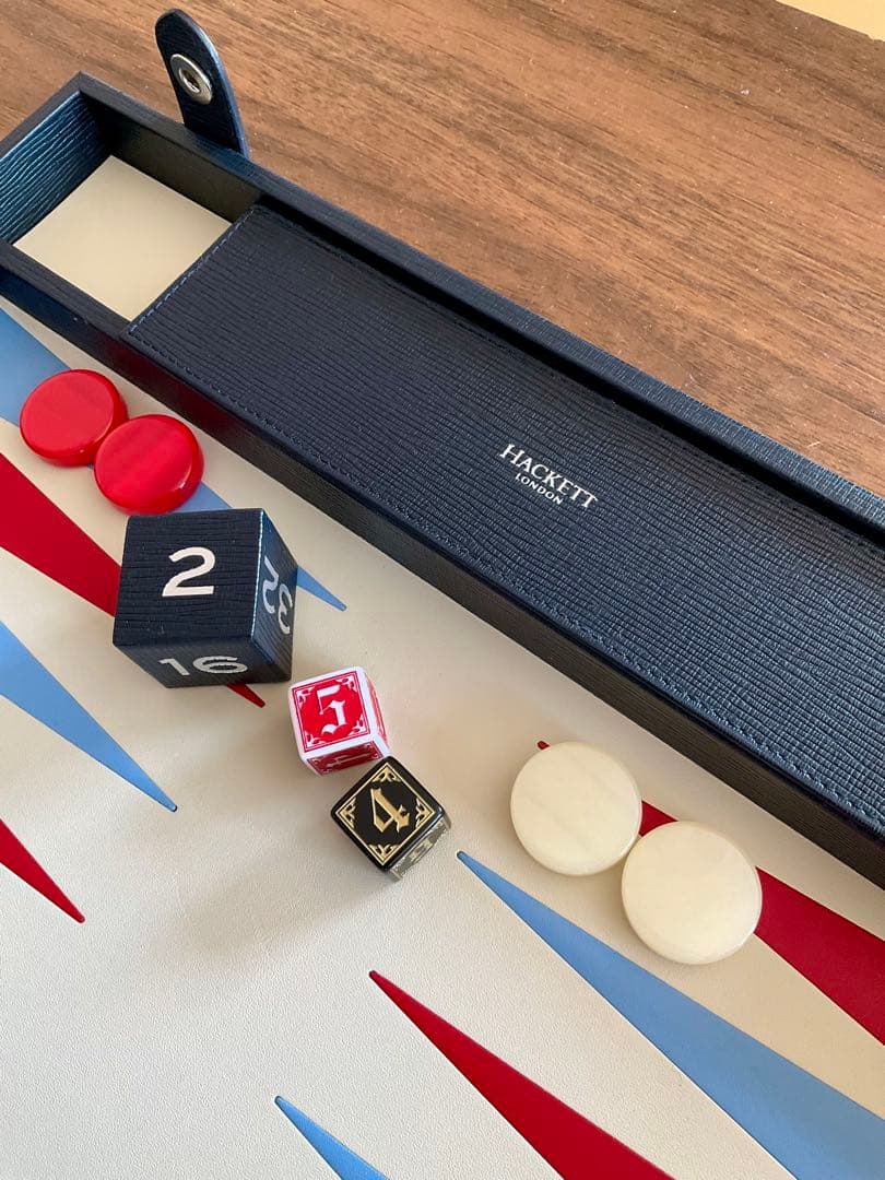 バックギャモン by HACKETT LONDON ＊革張り