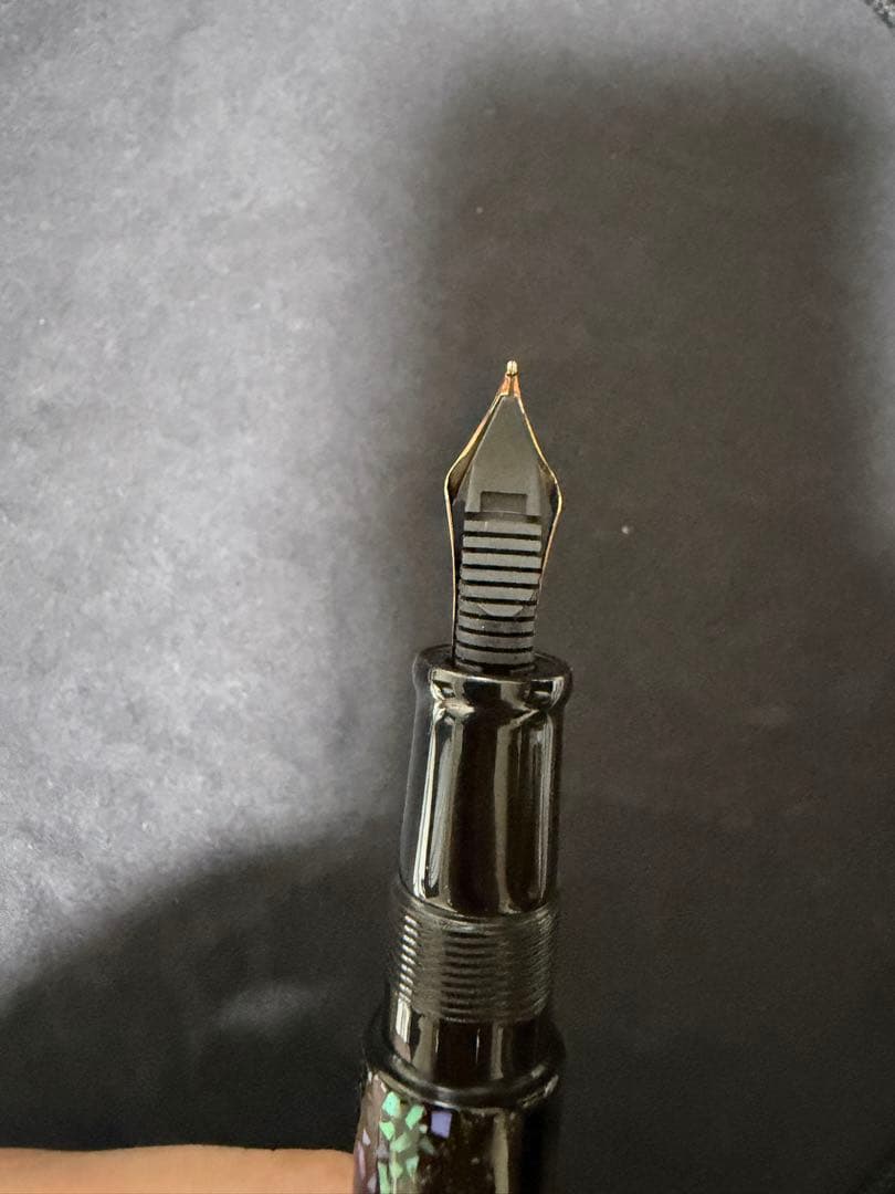 中屋万年筆 螺鈿天の川・蒔絵コンバーター付