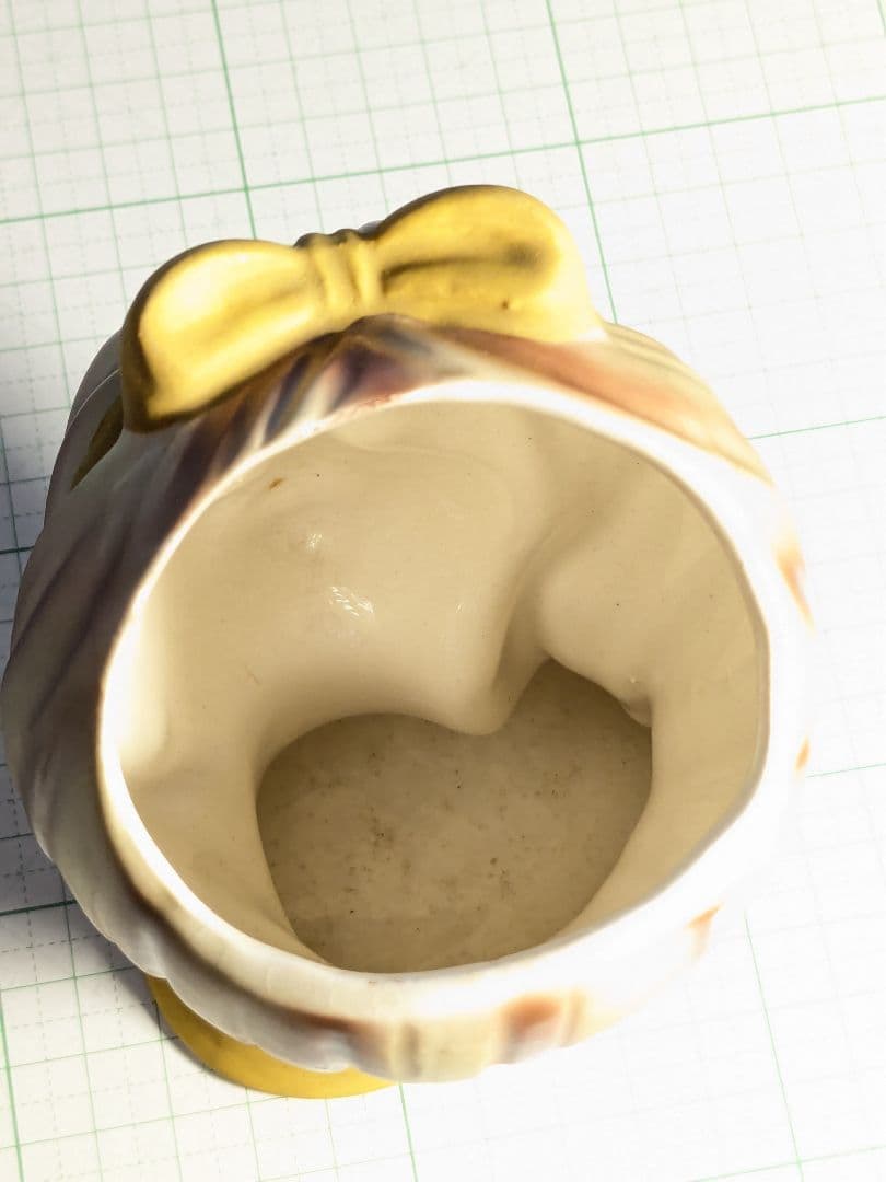 1950年　貴重品　アメリカ　アンティーク　花瓶　陶器　ヴィンテージ　レトロ