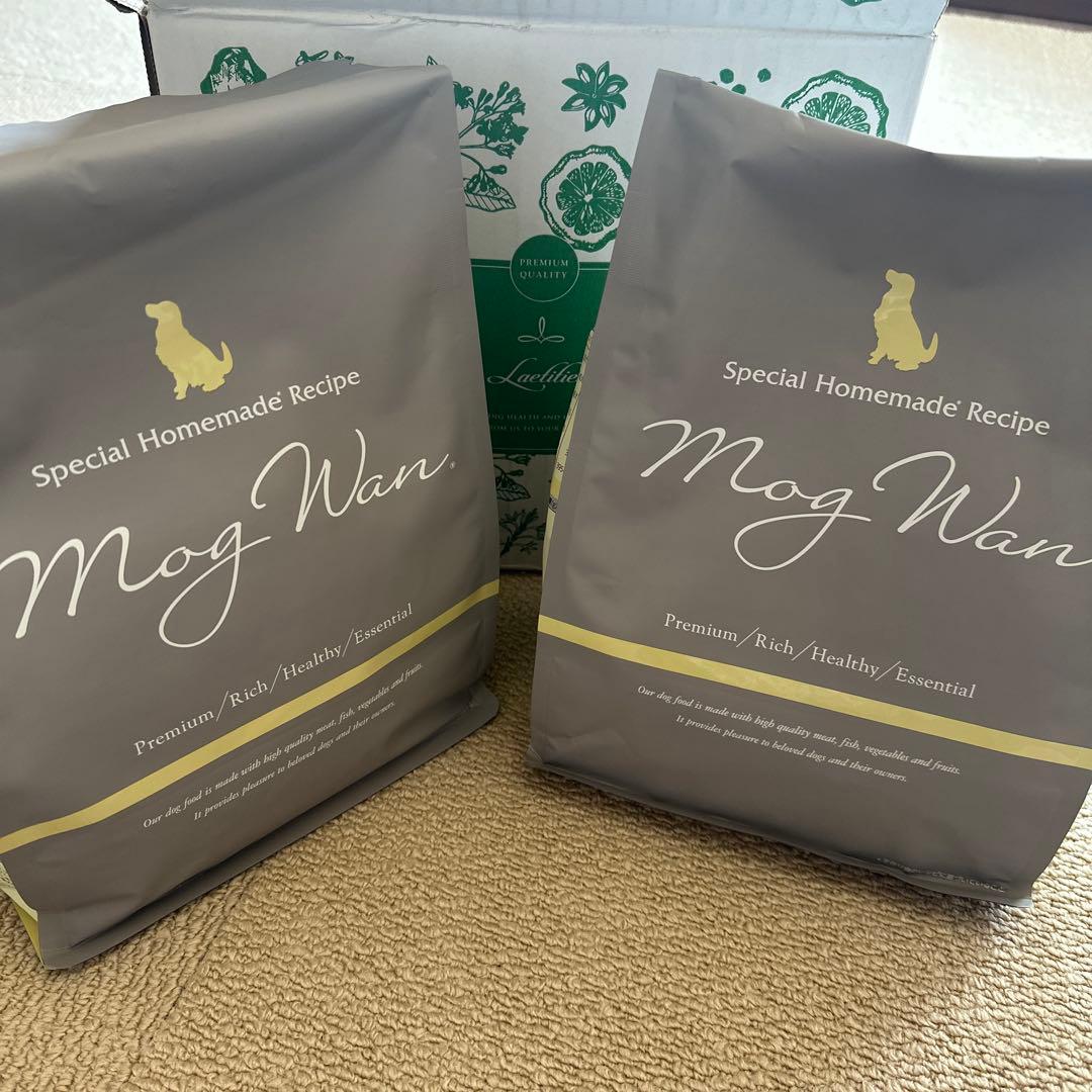 新品　未開封！ Mog Wan ドッグフード 2袋セット　1.8キロ✖️2袋