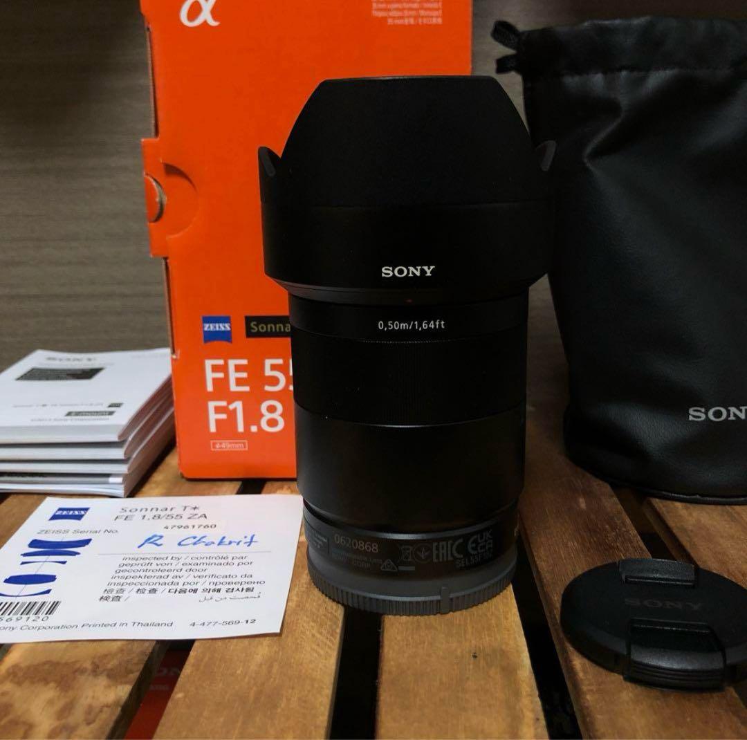SONY FE 55mm F1.8 ZA レンズ