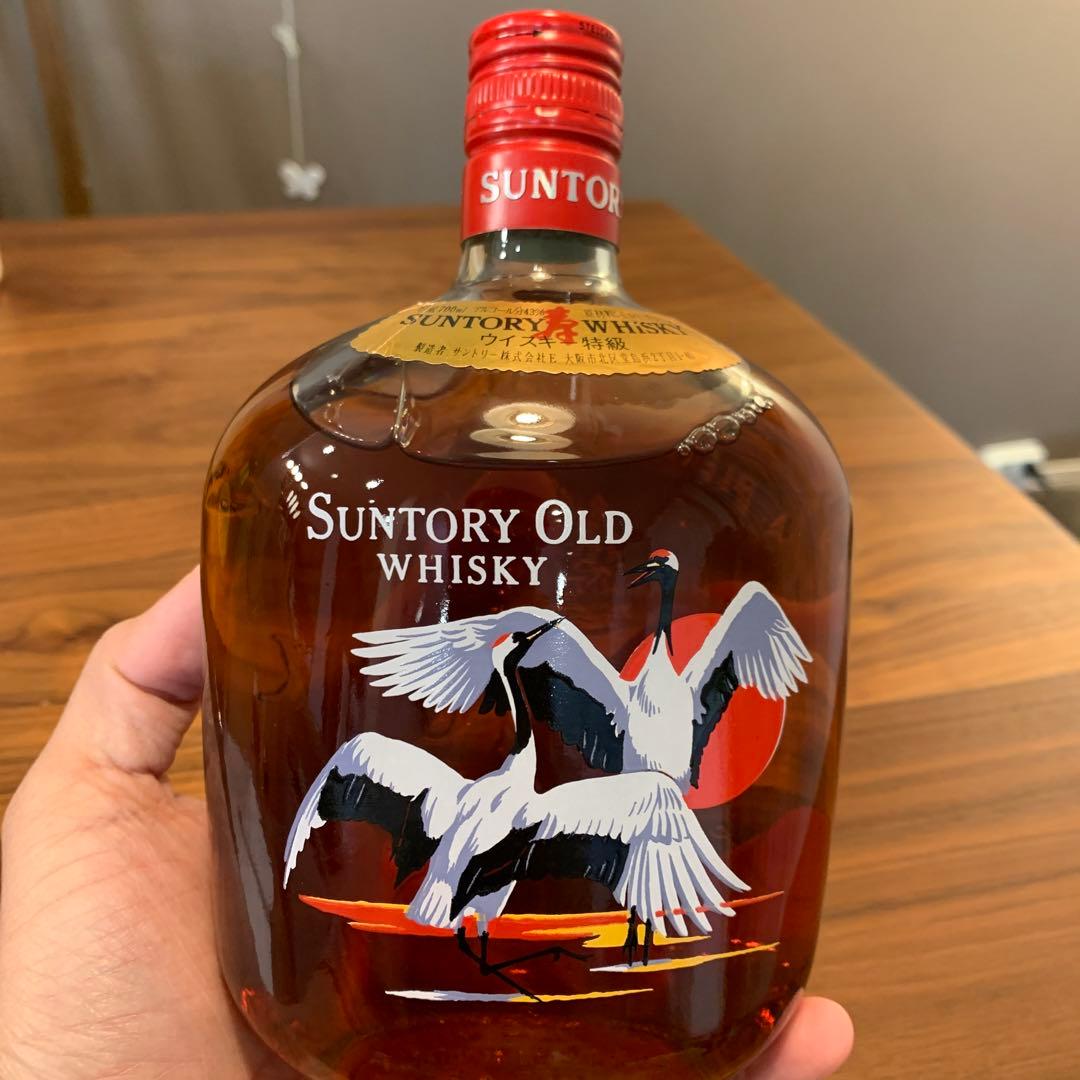 レア　サントリー　オールド　ウイスキー　寿　鶴　700ml 特級　未開封