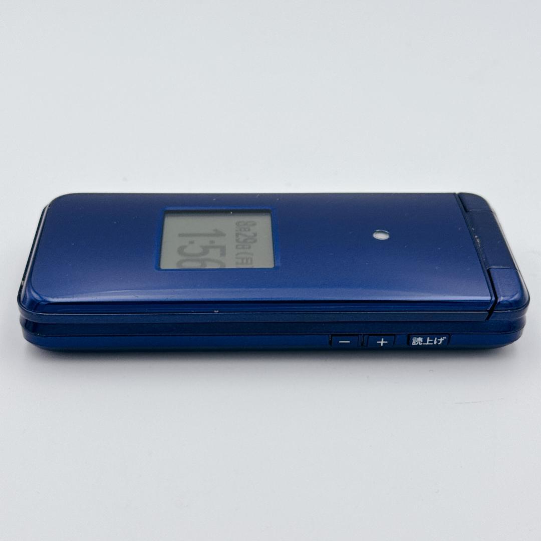 【美品】au かんたんケータイ ライト KYF43 ブルー