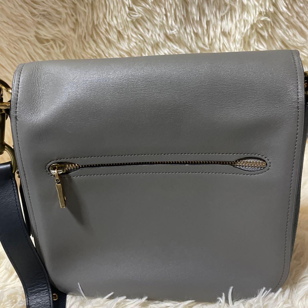 美品　COACH & RODARTE ショルダーバッグ　レザー　スエード