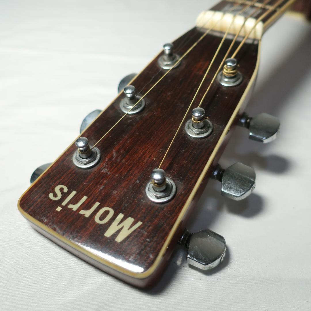 Morris W-30 エレアコ仕様 ギター ハードケース付