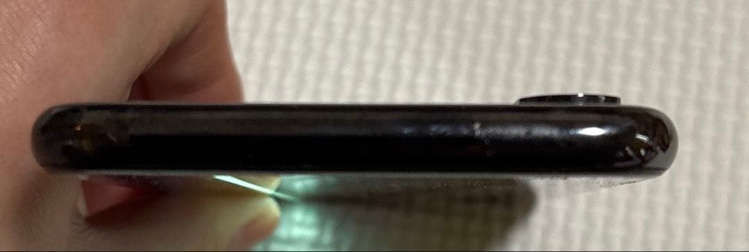 値下げしましたiPhone X ブラック　液晶漏れあり