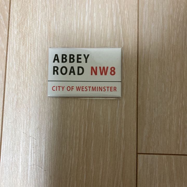 希少イギリス製ABBEYROAD NW8 マグネット