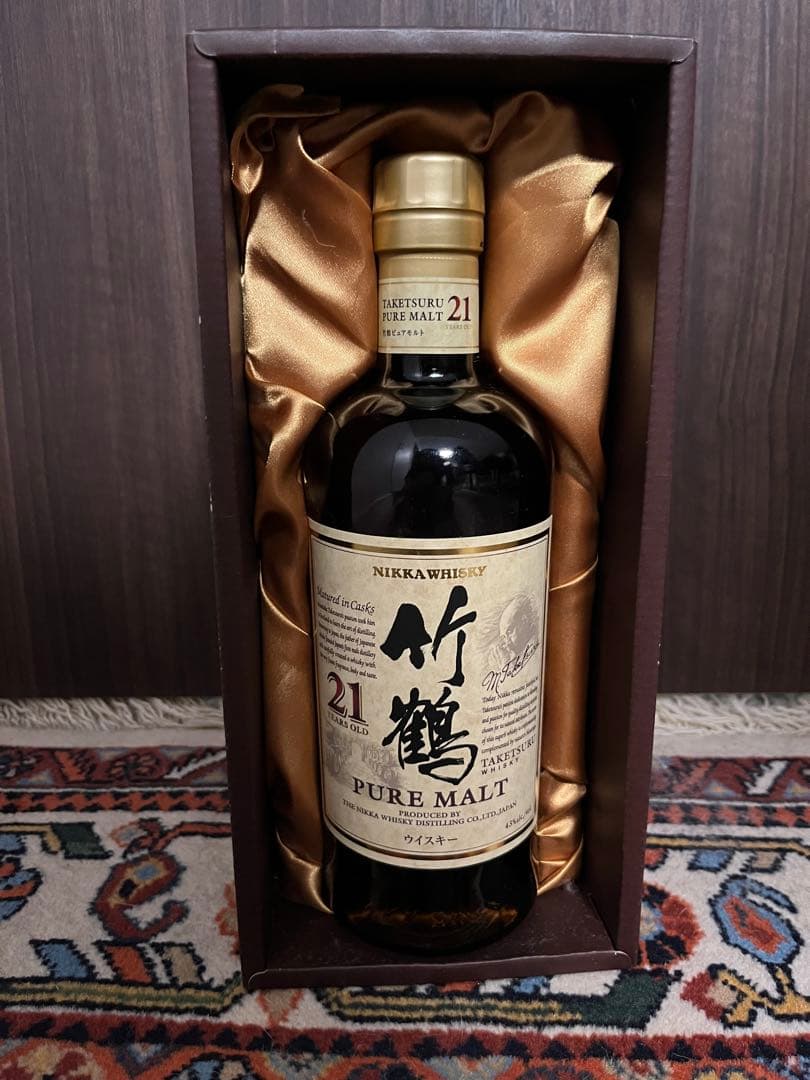 竹鶴 21年 純粋モルトウイスキー 700ml NIKKA
