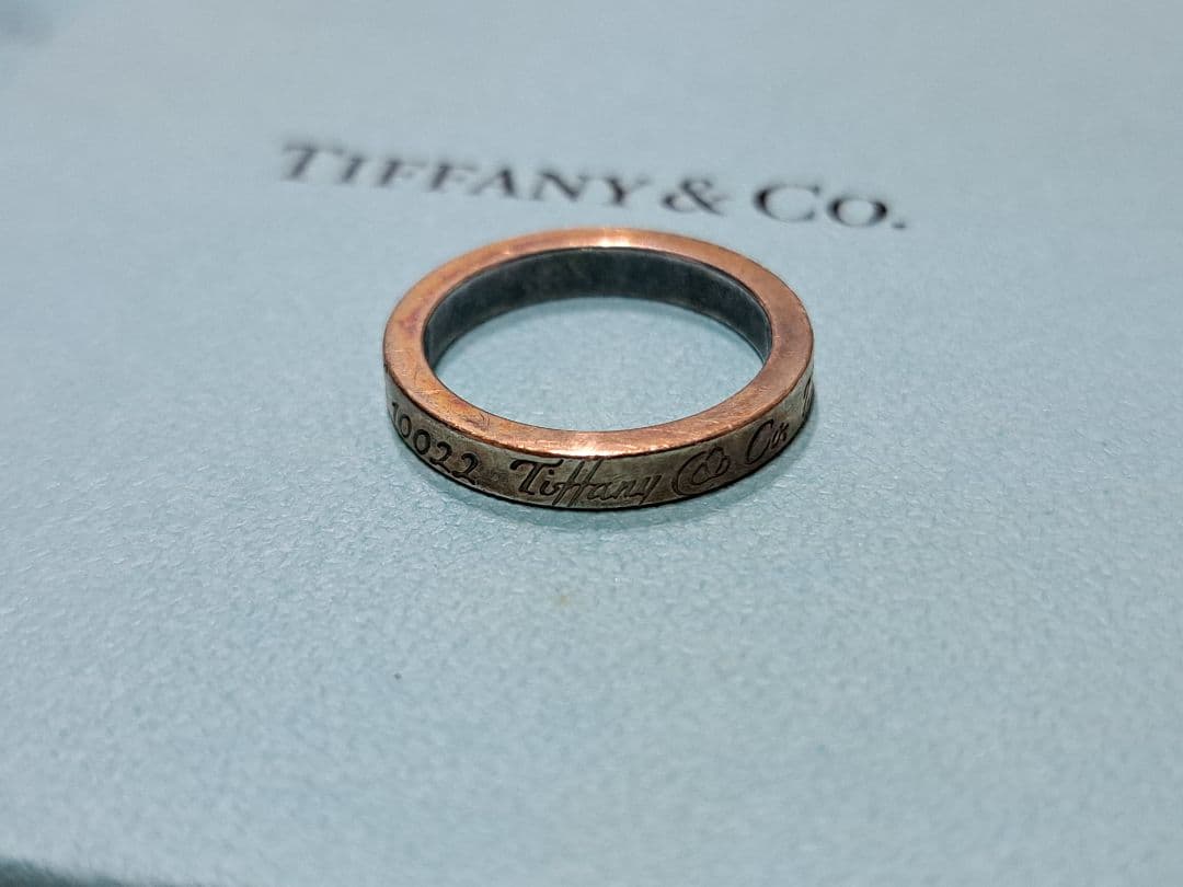 Tiffany & Co. ノーツナロー　ニューヨークシルバー925　６号
