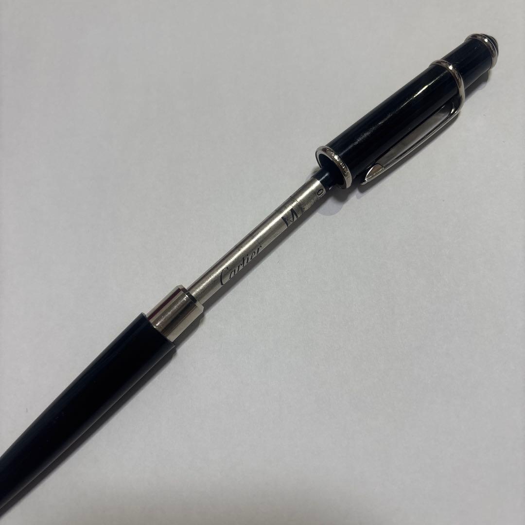期間限定お値下げ中‼️Cartierブラック ボールペン ツイスト式