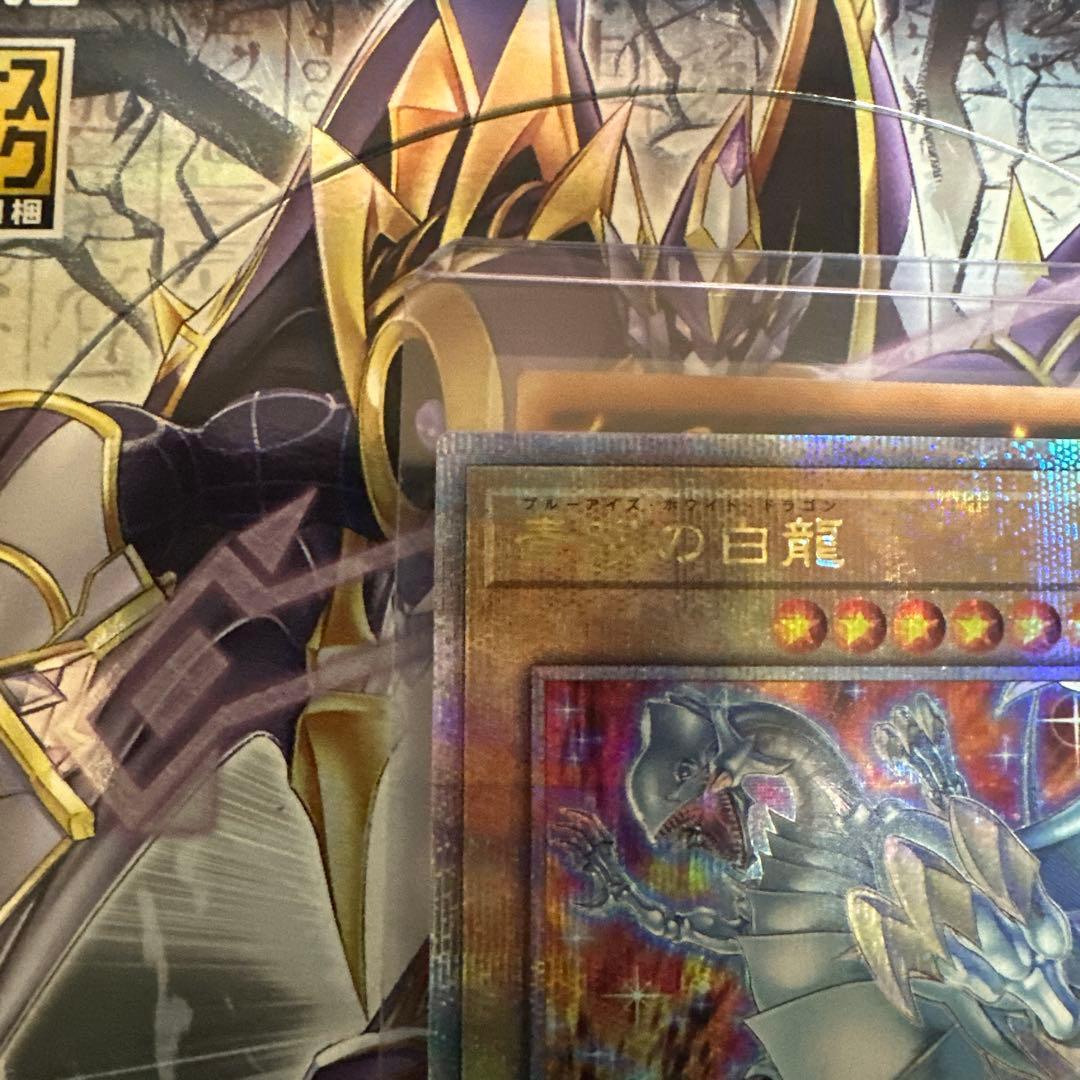 青眼の白龍 25thシク　クオシク　イラスト違い