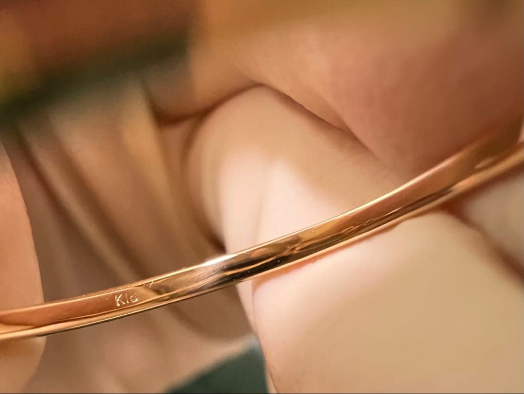 【新品】アクアマリン ダイヤモンド リング ♡ K18YG #16