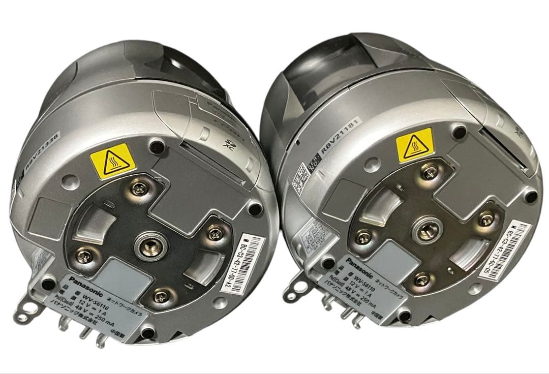 【動作確認済】パナソニック 防犯カメラ WV-S6110 2台セット