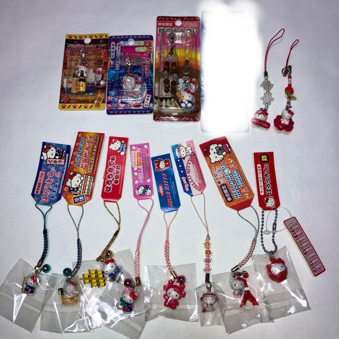ハローキティ　ご当地　ストラップ　マスコット